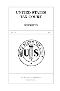 Tax Court Pamphlet